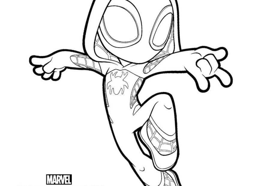 Spidey And His Amazing Friends Coloring Pages Coloring Home
