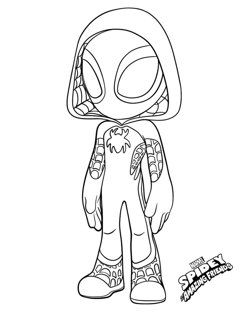 Spidey Coloring Pages Spidey Coloring Pages