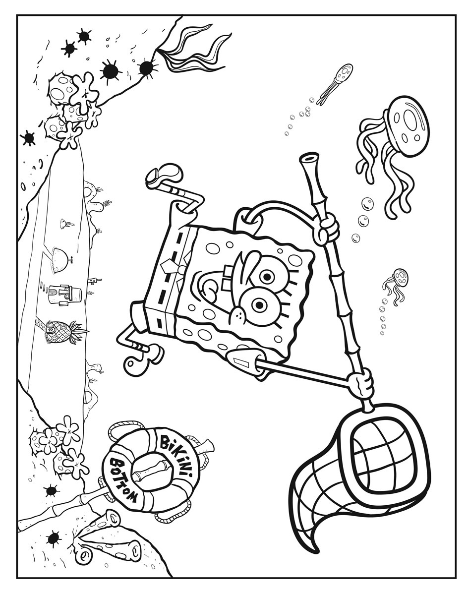 Sponge Bob Coloring Pages Free Printable 123 Coloring Craze Sponge Bob Coloring Pages Free Printable 123 Coloring Craze