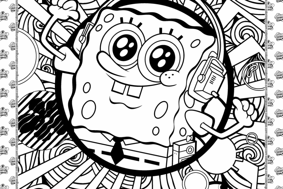 Spongebob Pictures To Color Free Infoupdate
