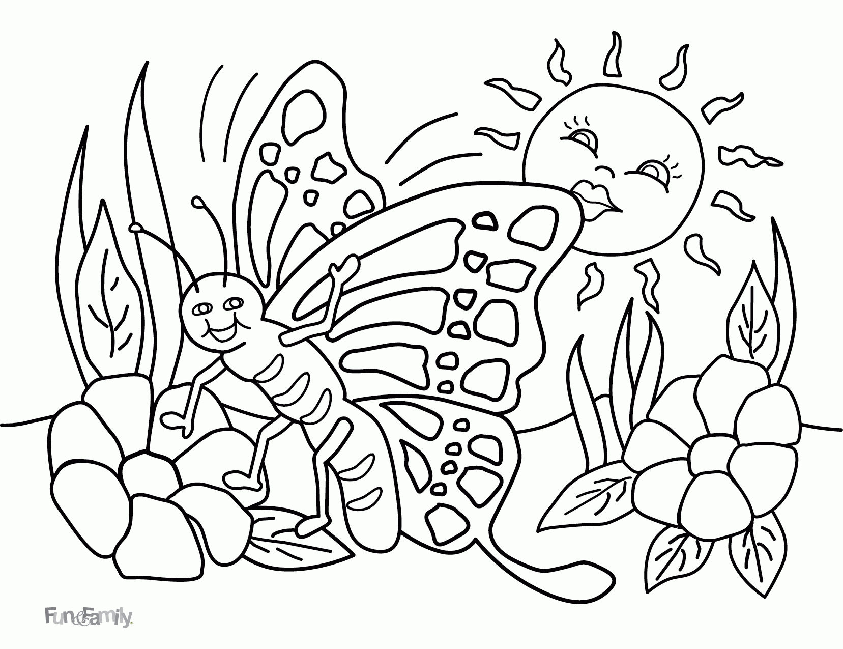 Spring Break Coloring Pages Coloring Home Spring Break Coloring Pages Coloring Home