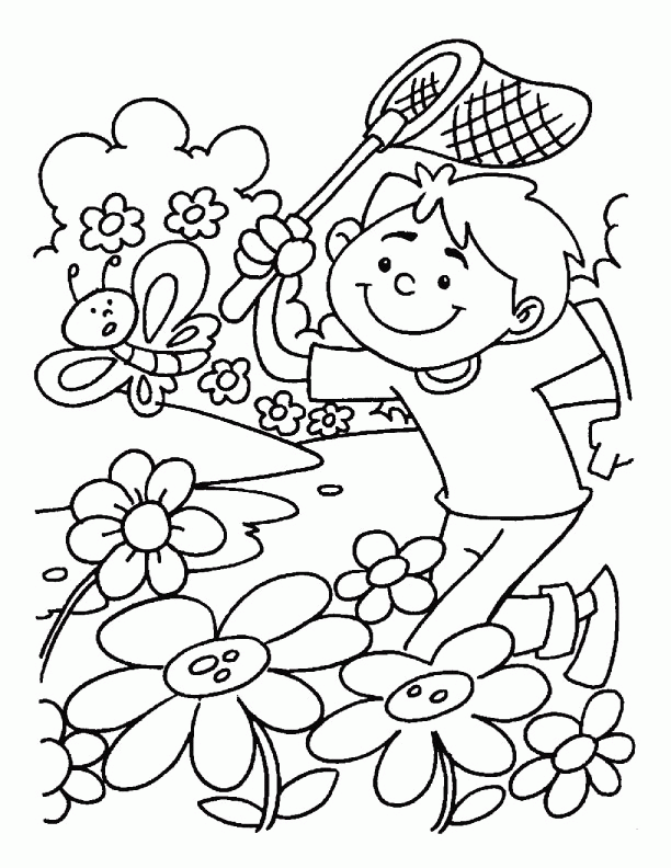Spring Break Coloring Pages Coloring Home Spring Break Coloring Pages Coloring Home