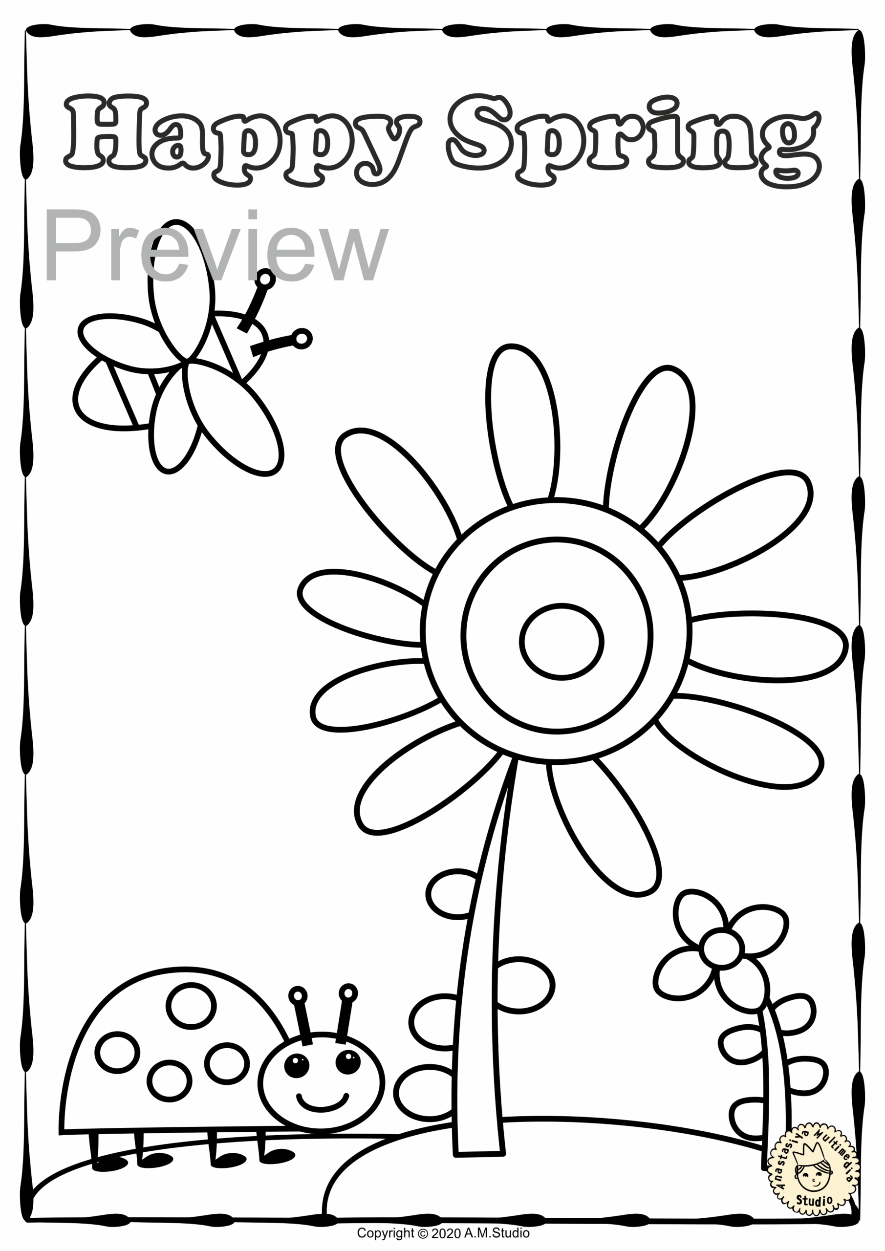 Spring Coloring Sheets Free Printable Calendar Printables Spring Coloring Sheets Free Printable Calendar Printables