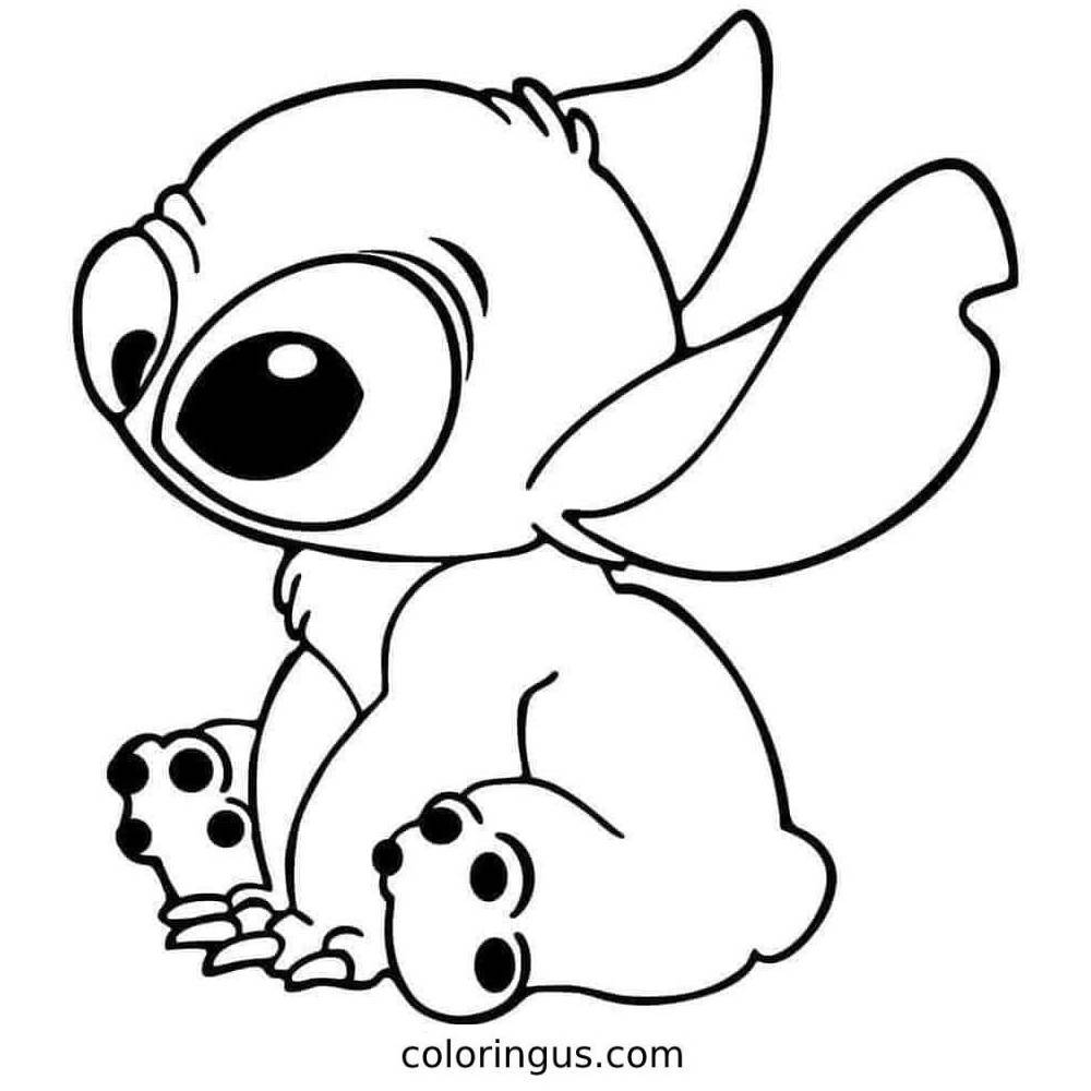 Stitch Coloring Pages Free Printable PDF Stitch Coloring Pages Free Printable PDF