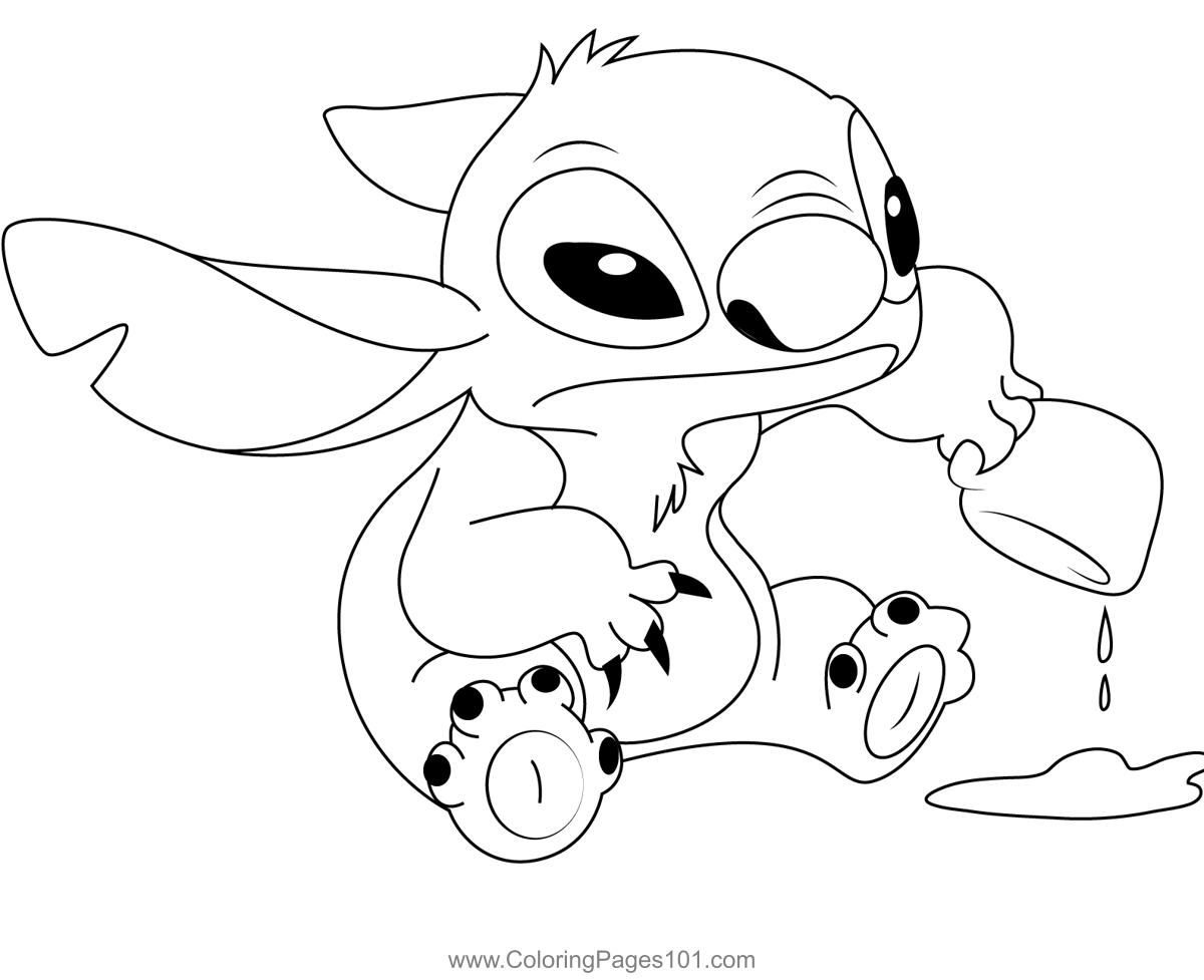 Stitch Image Coloring Page For Kids Free Lilo Stitch Printable Stitch Image Coloring Page For Kids Free Lilo Stitch Printable