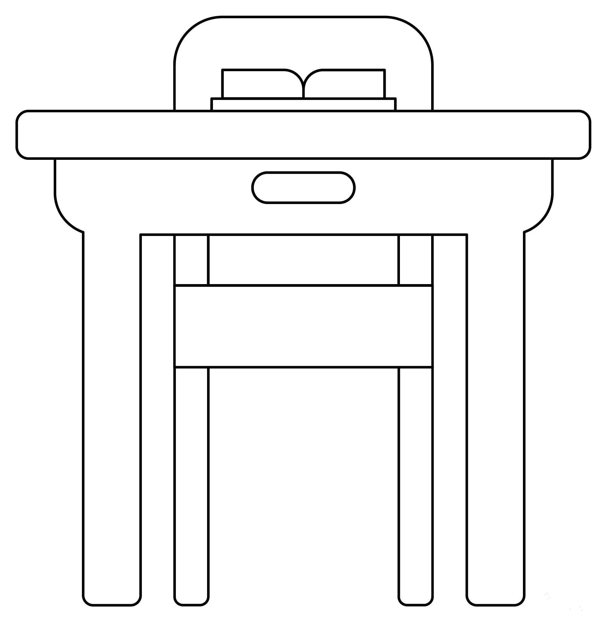 Student Desk Coloring Page ColouringPages Student Desk Coloring Page ColouringPages