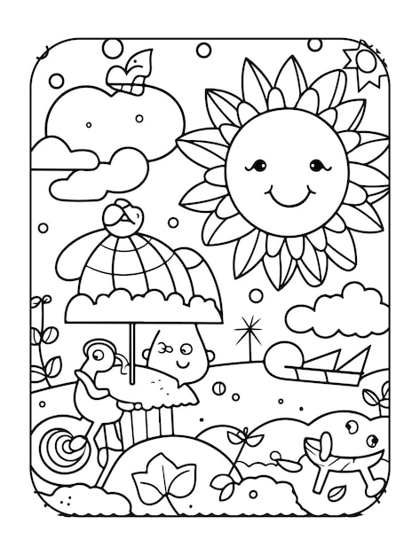 summer coloring sheets pdf summer coloring sheets pdf
