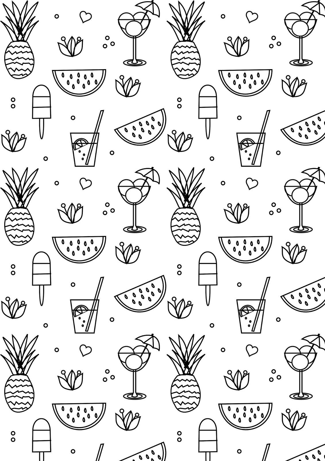 summer coloring sheets free printable summer coloring sheets free printable