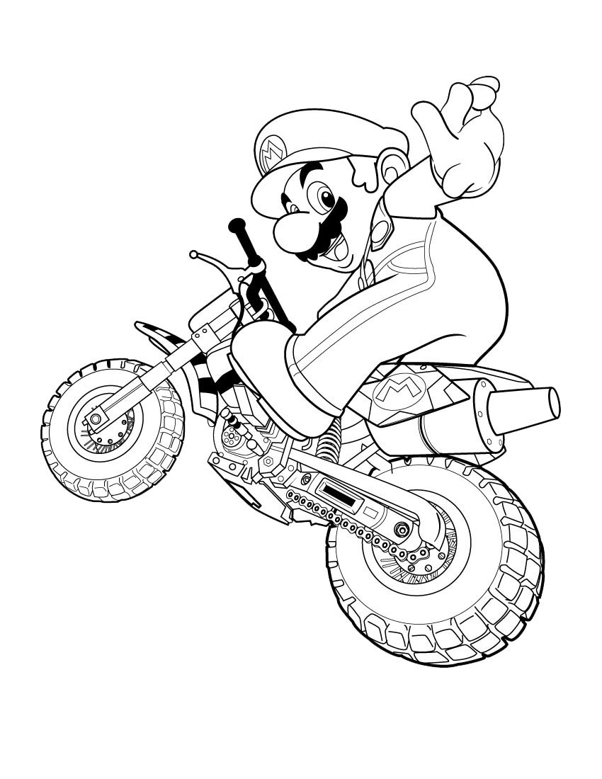 Super Mario Coloring Pages Free Printable Coloring Pages Cool Super Mario Coloring Pages Free Printable Coloring Pages Cool