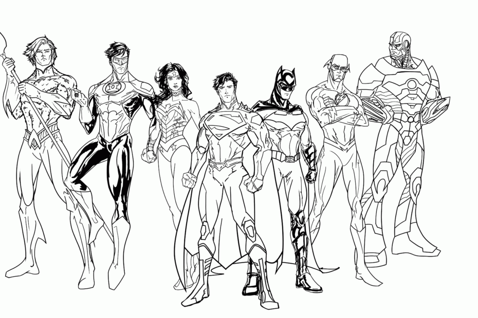 Superhero Coloring Pages Pdf Coloring Home