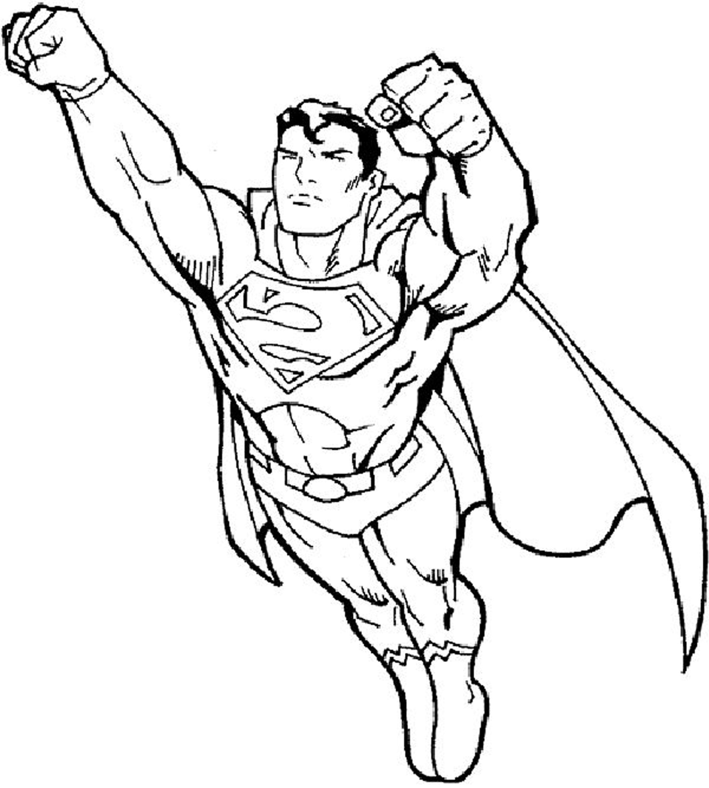 Superman Easy Coloring Pages Coloring Home Superman Easy Coloring Pages Coloring Home