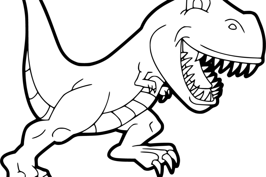 T Rex Coloring Pages 26 Free Printables ColoringAll