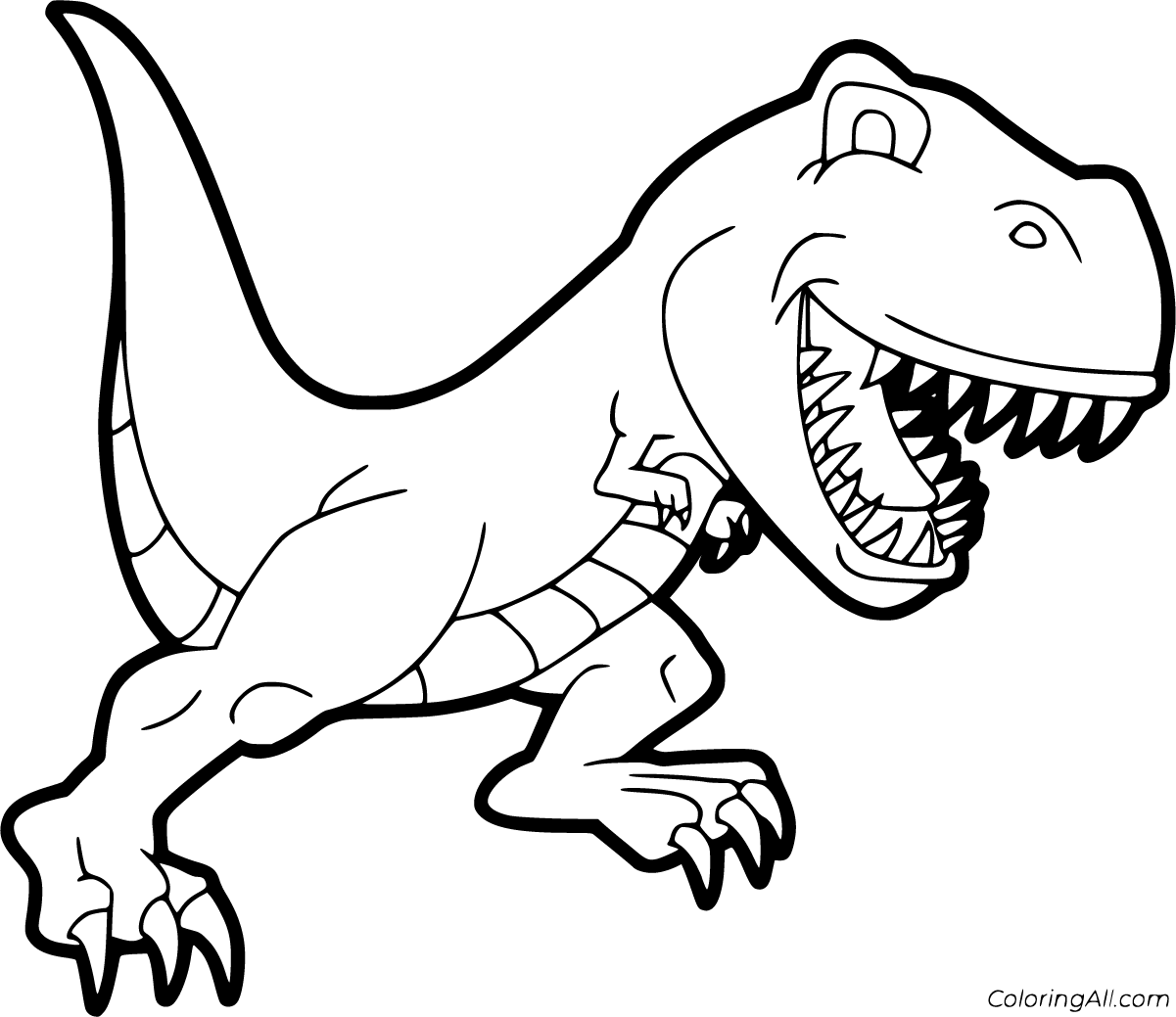 T Rex Coloring Pages 26 Free Printables ColoringAll T Rex Coloring Pages 26 Free Printables ColoringAll