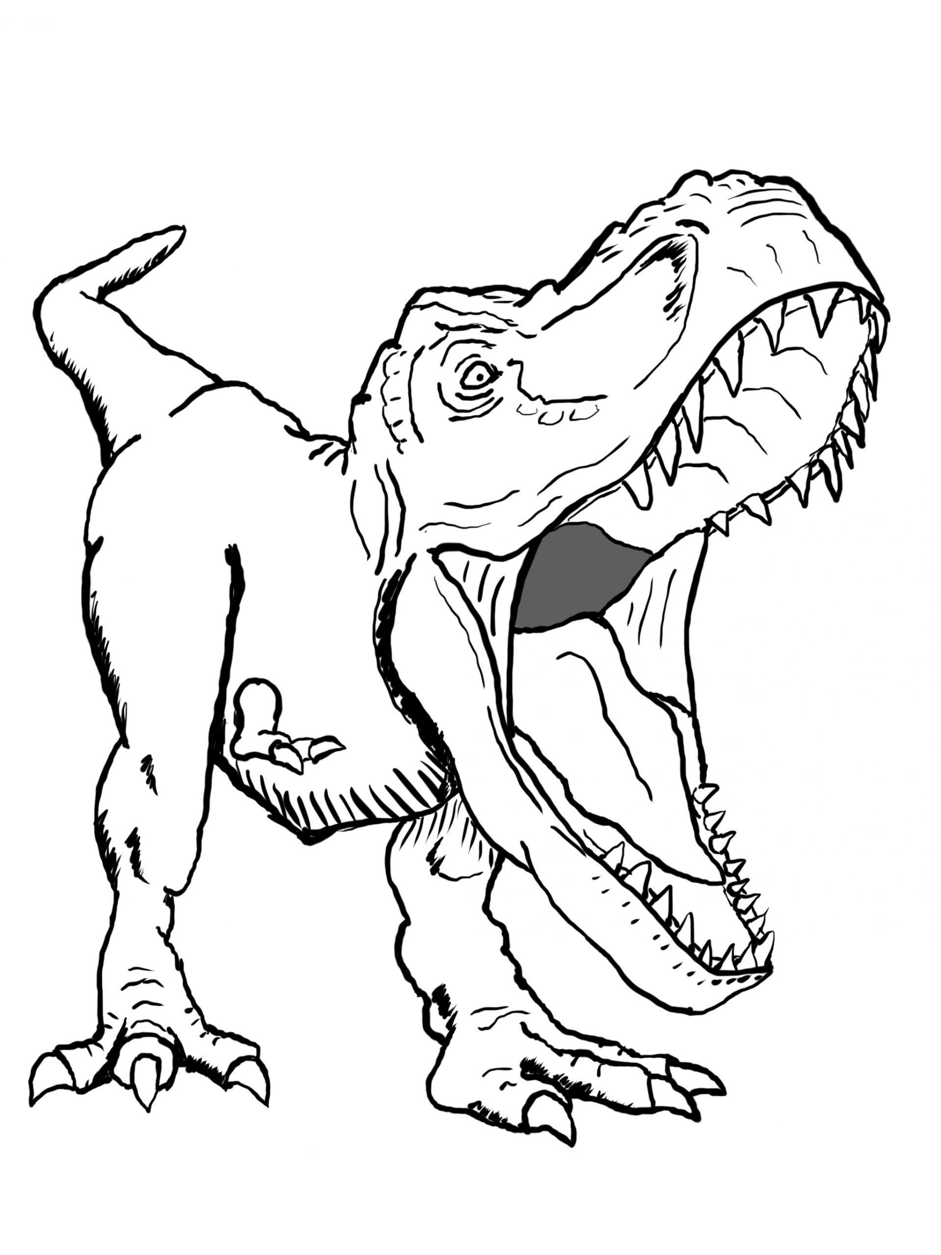 free printable t rex coloring pages free printable t rex coloring pages