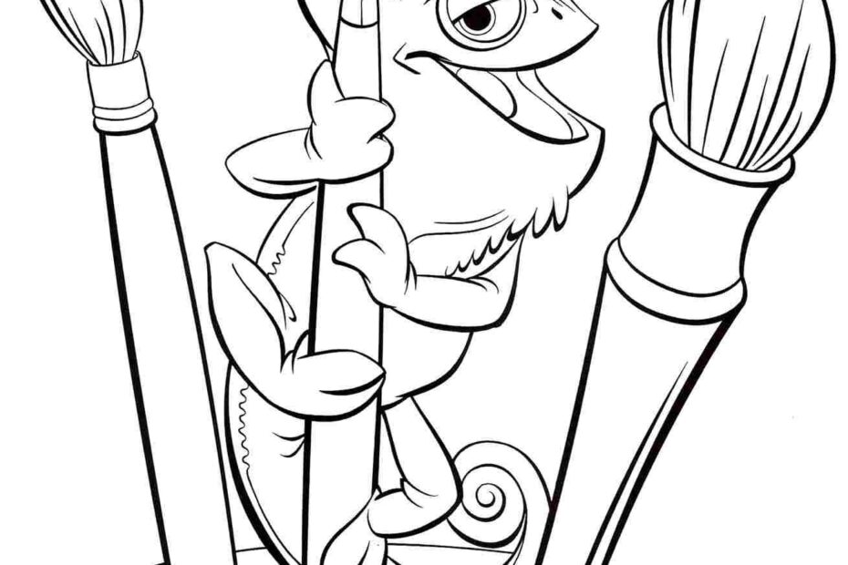 Tangled Coloring Pages Printable