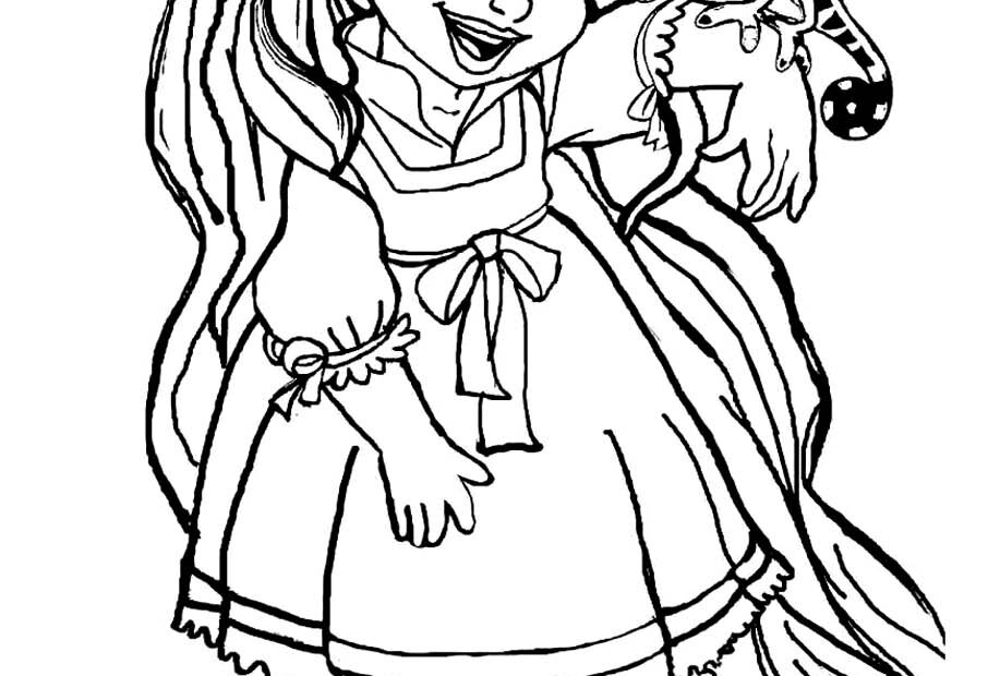 Tangled Coloring Sheets Coloring Pages