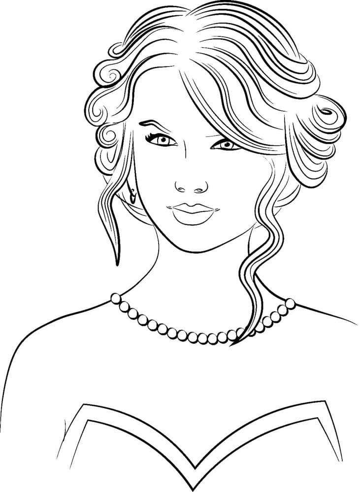 Taylor Swift Pictures Printable Coloring Page Free Download And Print Taylor Swift Pictures Printable Coloring Page Free Download And Print