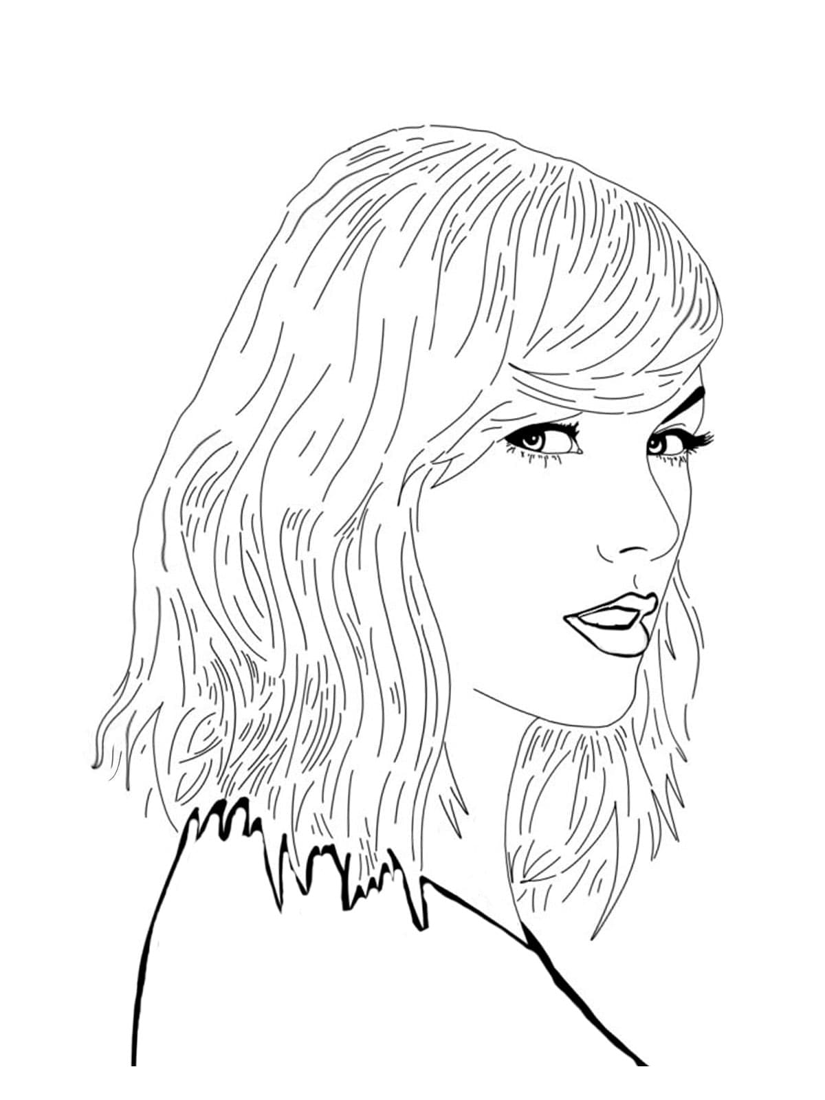 Taylor Swift Printable Coloring Pages Coloring Cool Taylor Swift Printable Coloring Pages Coloring Cool