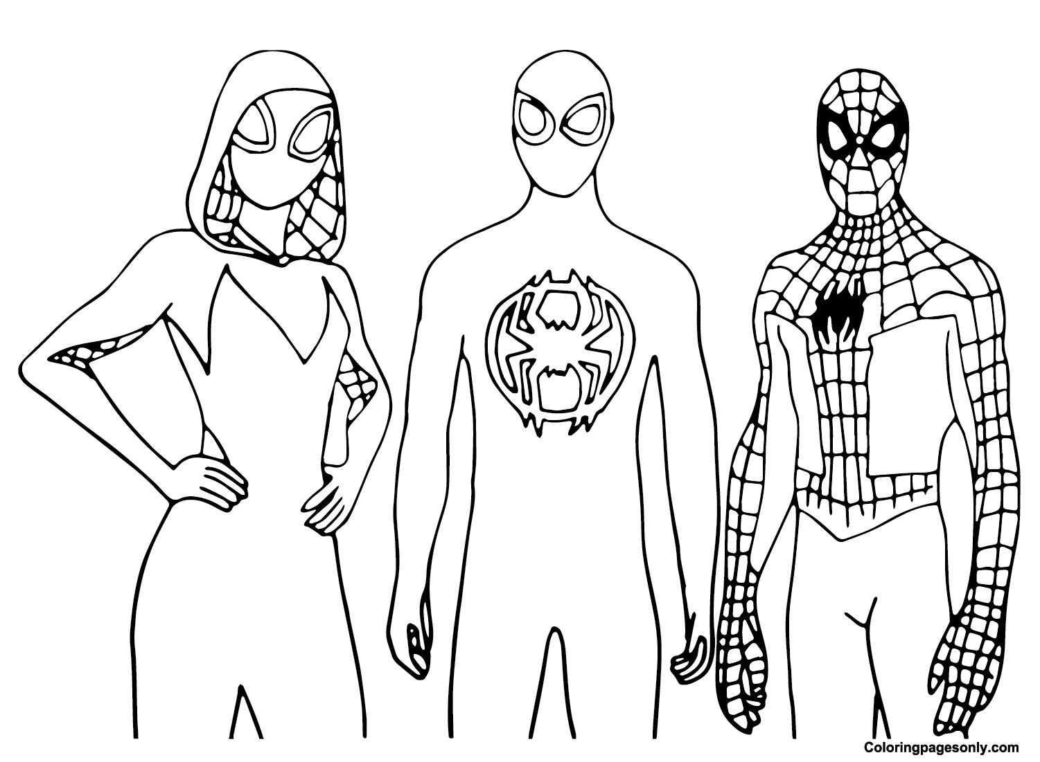 Team Spidey Coloring Page Free Printable Coloring Pages Team Spidey Coloring Page Free Printable Coloring Pages