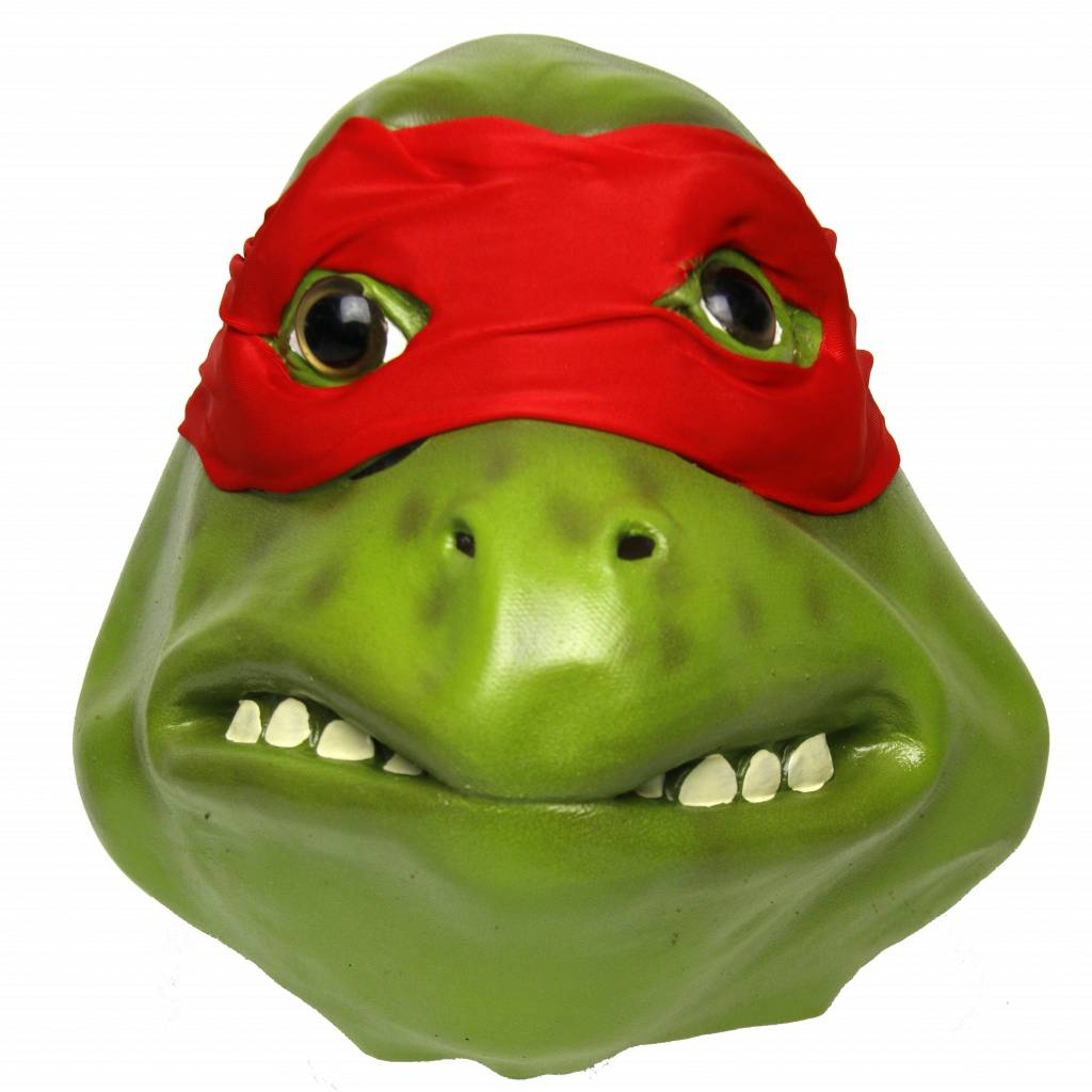 Teenage Mutant Ninja Turtle Mask red 39 Raphael 39 MisterMask nl Teenage Mutant Ninja Turtle Mask red 39 Raphael 39 MisterMask nl