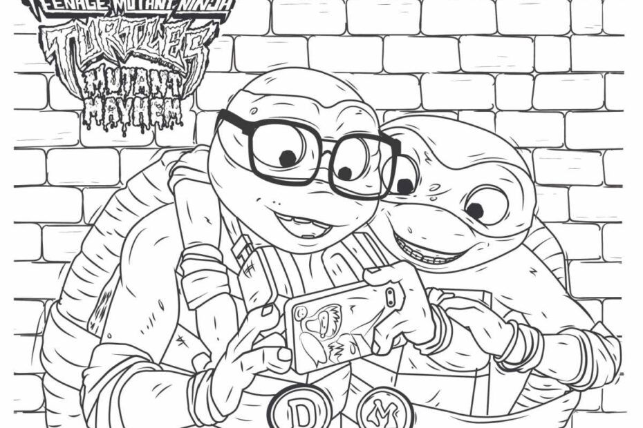 Teenage Mutant Ninja Turtles Coloring Page Ideas Ready For Download