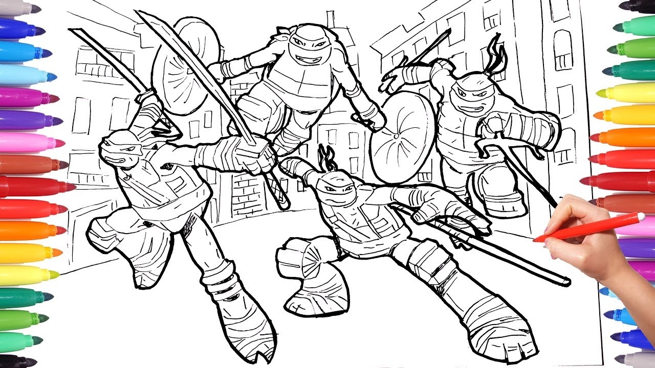 teenage mutant ninja turtles coloring pages teenage mutant ninja turtles coloring pages