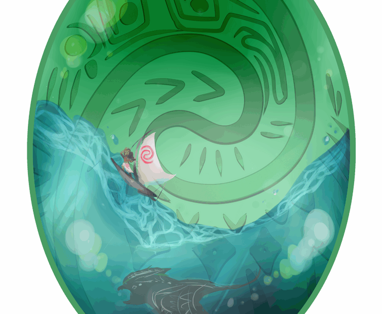 Tefiti Heart Moana By TamaGoh On DeviantArt