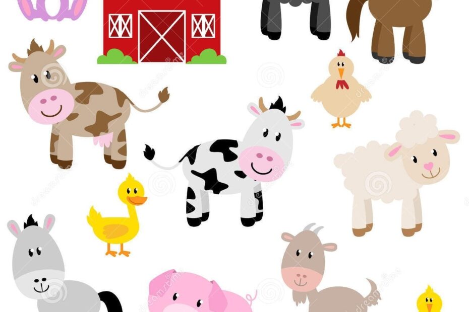 Template Free Printable Farm Animal Cutouts Free Farm Animal Fanny