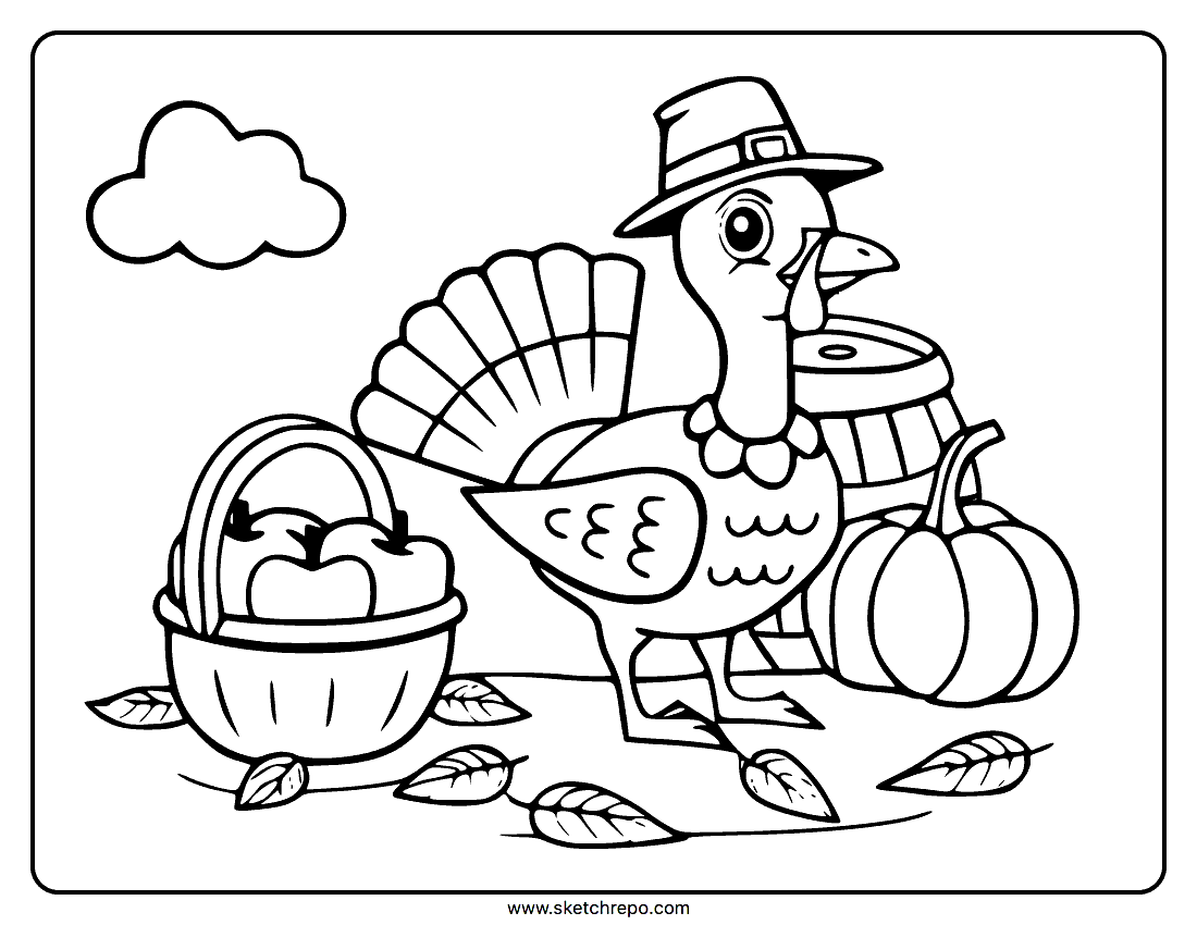 Thanksgiving Coloring Sheet Sketch Repo Thanksgiving Coloring Sheet Sketch Repo