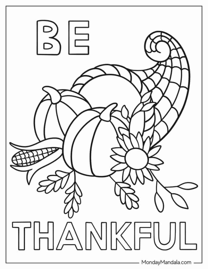 Thanksgiving Printable Coloring Sheets FREE Printable A Z Thanksgiving Printable Coloring Sheets FREE Printable A Z
