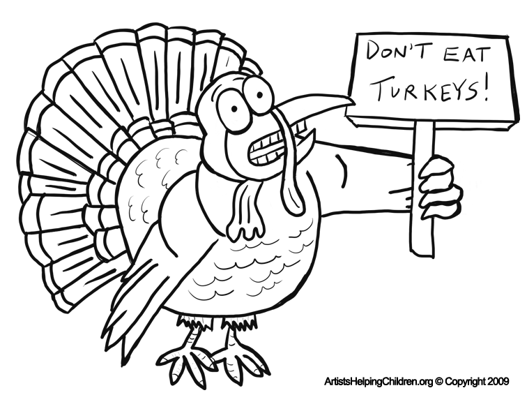 Thanksgiving Scared Turkeys Coloring Pages Printouts Afraid Turkey Thanksgiving Scared Turkeys Coloring Pages Printouts Afraid Turkey