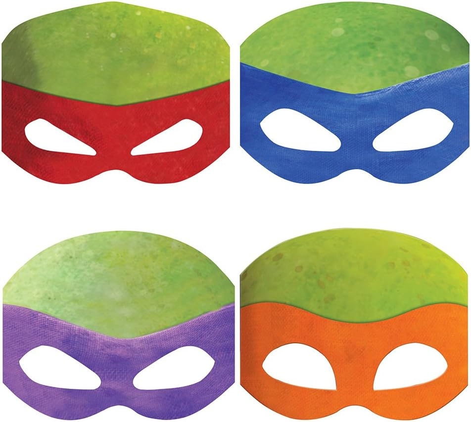 Ninja Turtle mask colors