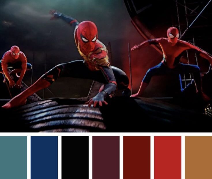 The Amazing Spider Man Color Scheme