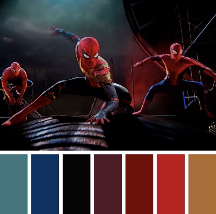 The Amazing Spider Man Color Scheme The Amazing Spider Man Color Scheme