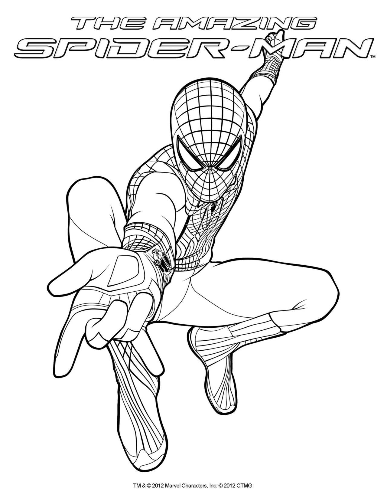 spider man coloring pages spider man coloring pages