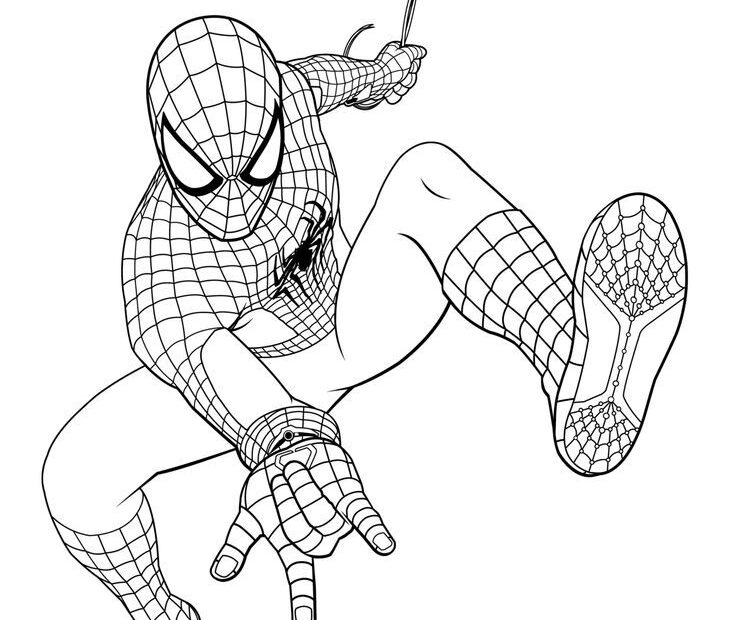 The Amazing Spider Man Coloring Pages Coloring Home