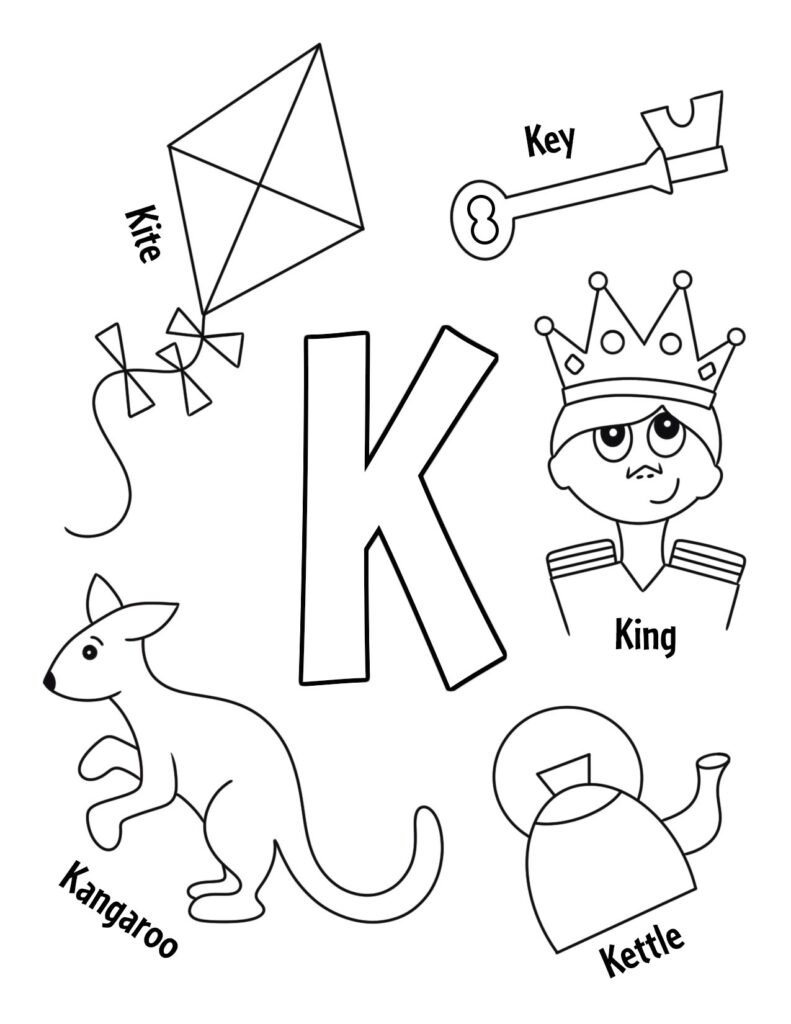 The Letter K Worksheets The Letter K Worksheets