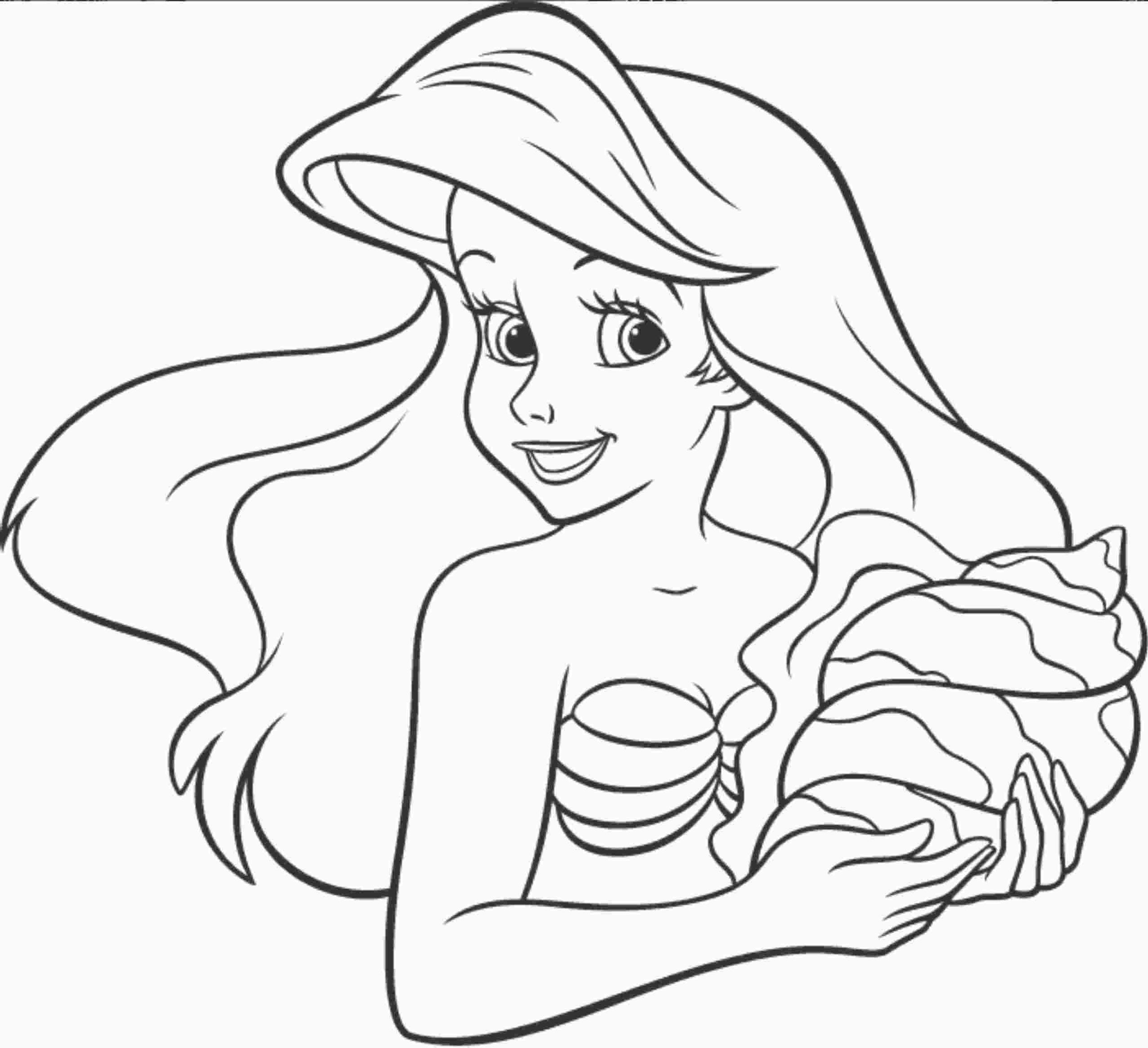 The Little Mermaid Coloring Pages Books 100 FREE And Printable The Little Mermaid Coloring Pages Books 100 FREE And Printable