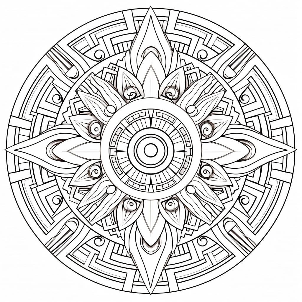 Therapeutic Mandala Coloring Pages Free PDFs Kokoprint Therapeutic Mandala Coloring Pages Free PDFs Kokoprint
