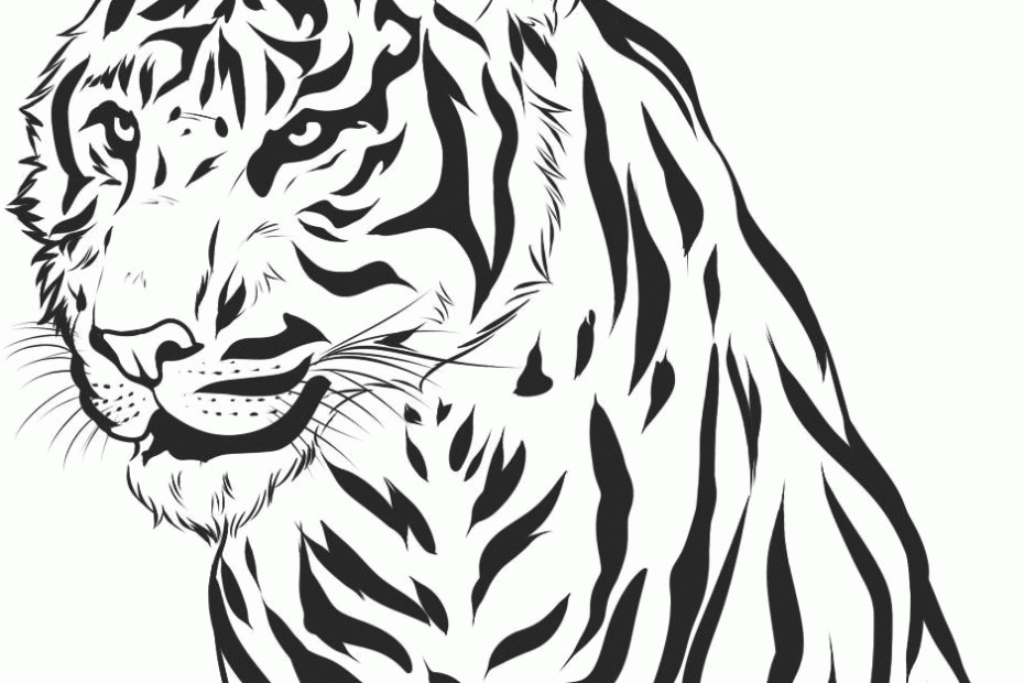 Tiger Printable Coloring Pages Coloring Home