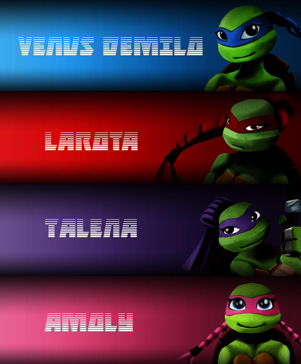 TMNT Girl 2012 Wallpaper By Propimol On DeviantArt TMNT Girl 2012 Wallpaper By Propimol On DeviantArt