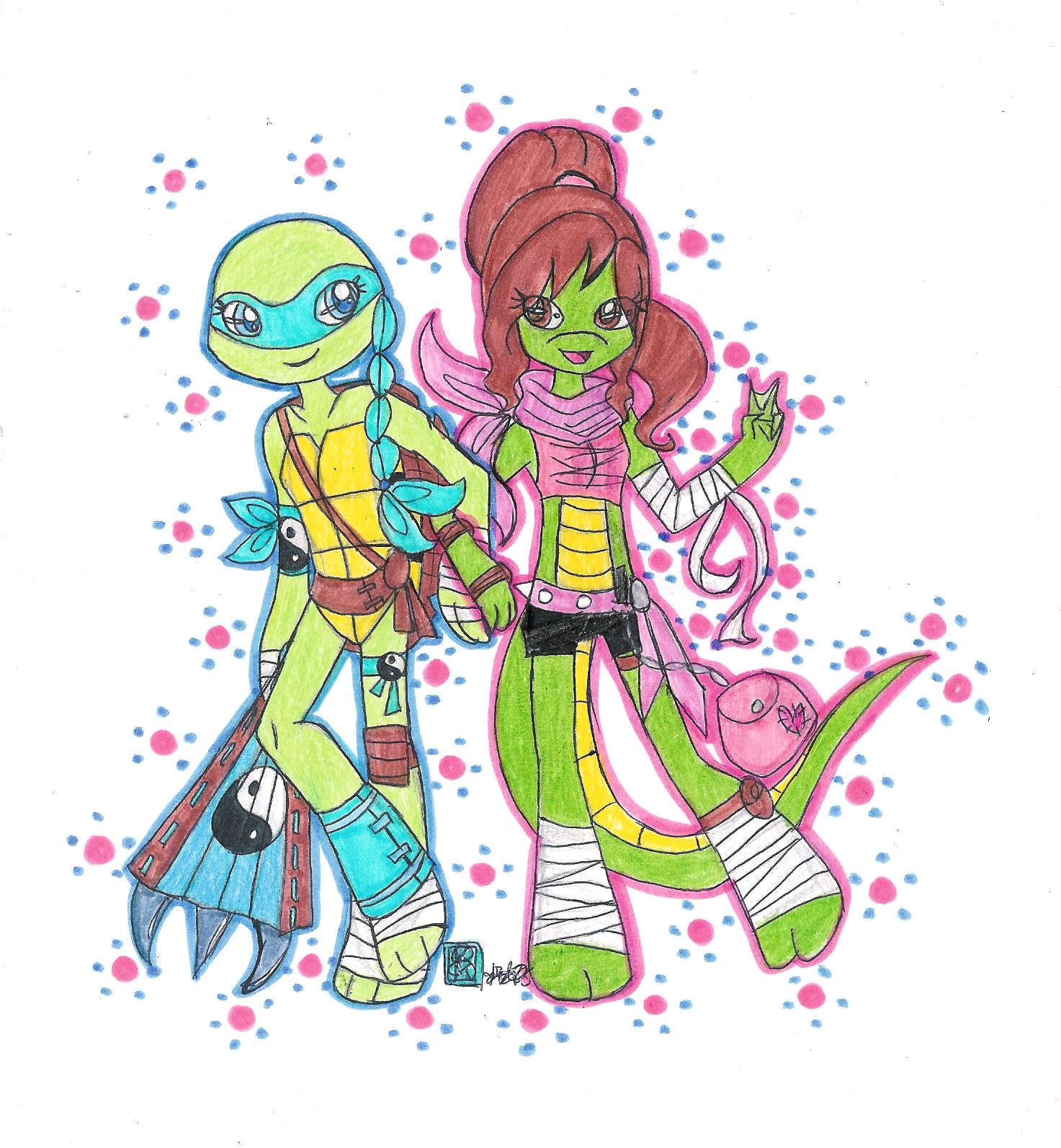 TMNT Girl Redesigns By Kuku88 On DeviantArt TMNT Girl Redesigns By Kuku88 On DeviantArt