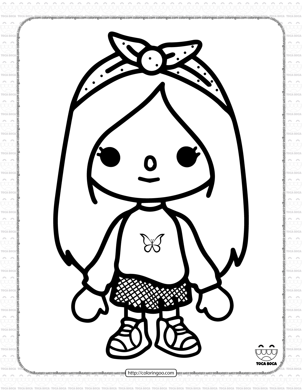Toca Life Coloring Sheet 14 Toca Life Coloring Sheet 14