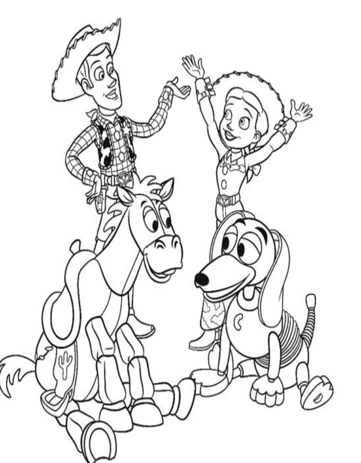 Toy Story Coloring Pages Toy Story Coloring Pages