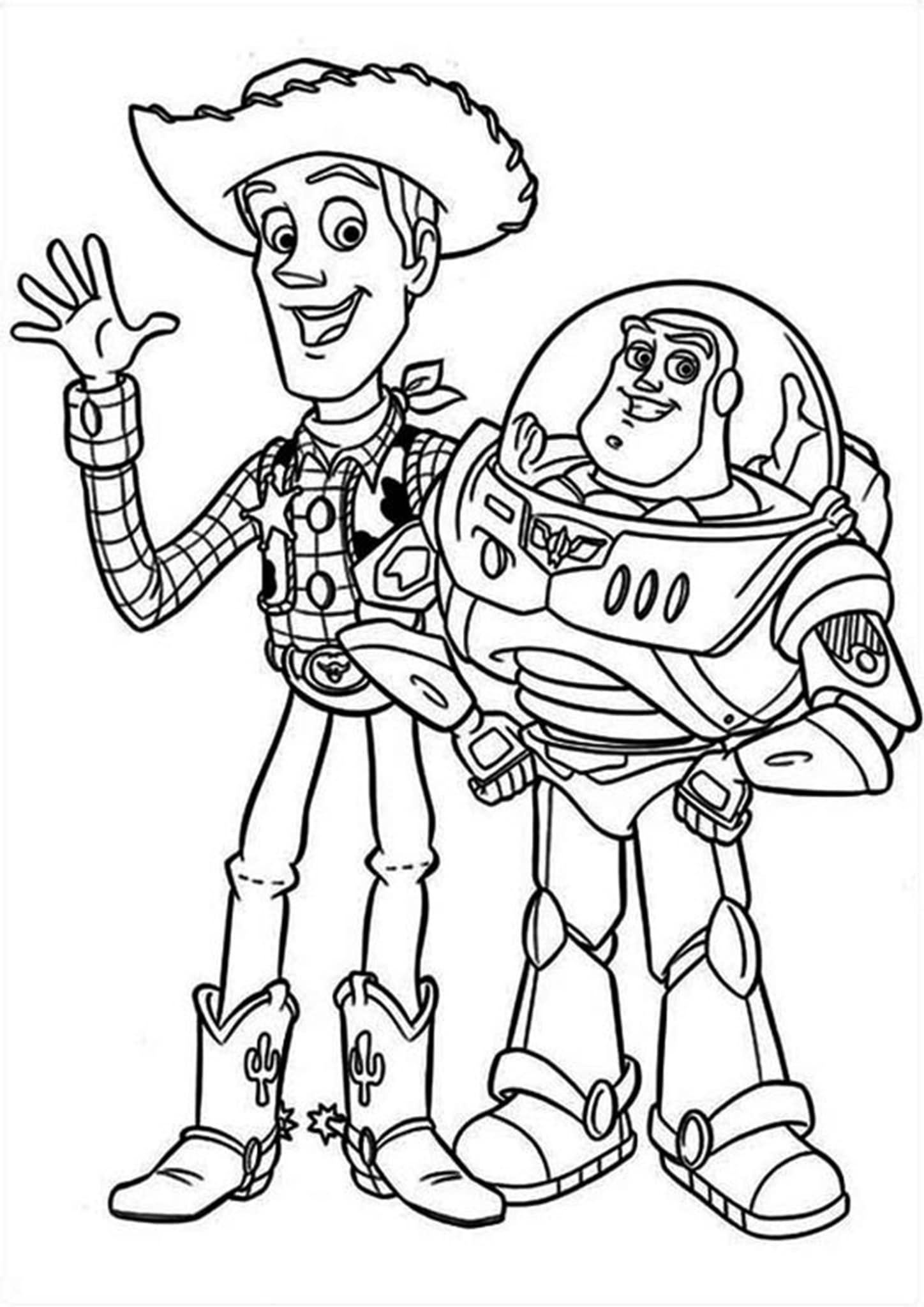 Toy Story printable coloring sheets Toy Story printable coloring sheets