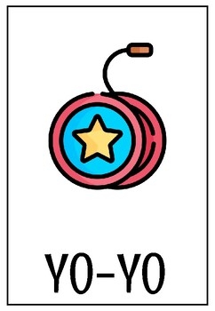 TOYS PRINTABLE COLOURED FLASHCARDS ESL By Miss Somi TPT TOYS PRINTABLE COLOURED FLASHCARDS ESL By Miss Somi TPT