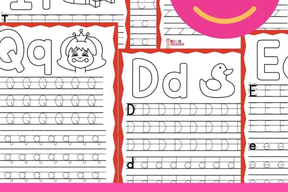 Trace Alphabet Printable Calendar Productivity Hacks