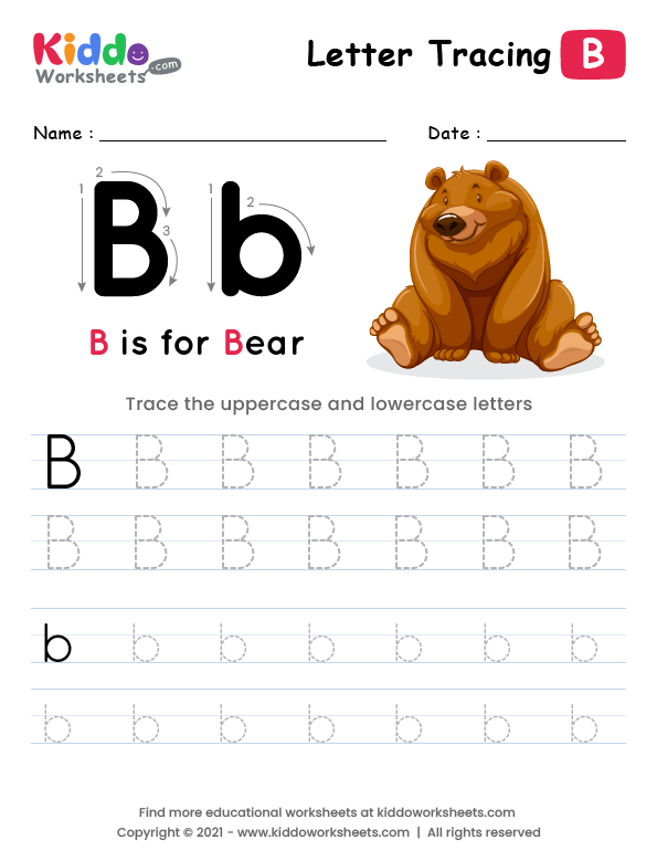 Trace Letter B Worksheets Pre Free Printable Pdf Infoupdate Trace Letter B Worksheets Pre Free Printable Pdf Infoupdate