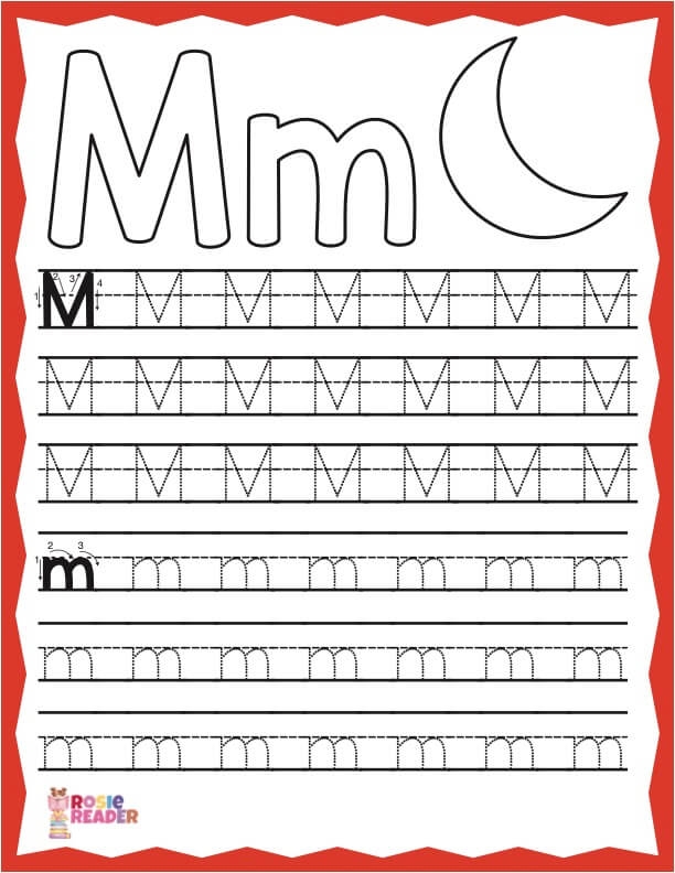 Trace Letter M Reading Adventures For Kids Ages 3 To 5 Trace Letter M Reading Adventures For Kids Ages 3 To 5