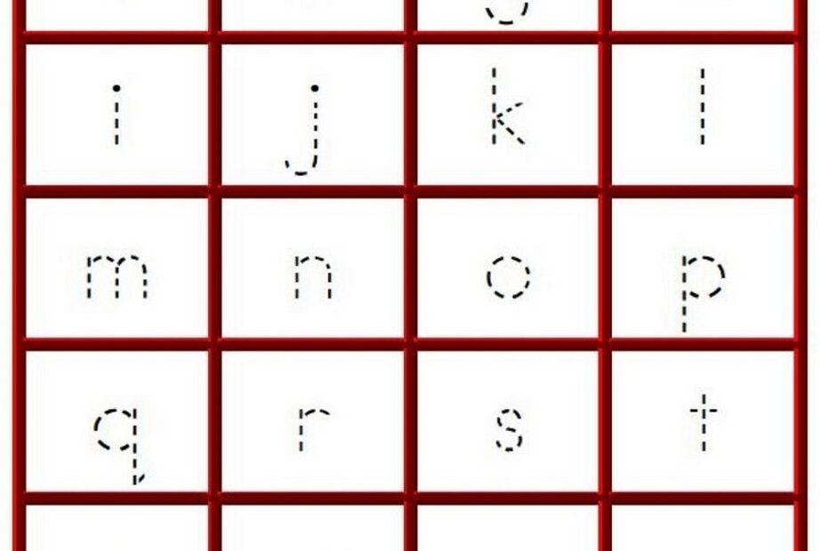 Traceable Alphabet A Z Learning Printable